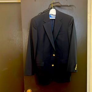 Navy 1818 brooks brothers sport coat